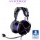 Casque Victrix Pro AF Passive Gaming Noir / Violet pour PS5 / PS4