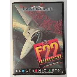 Jeu F22 Interceptor pour Sega Mega Drive en boite