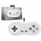 Manette Retrobit Legacy 16 USB Sans Fil Gris pour Switch/PC/Steam/Raspberry Pi/Snes/Android 2,4g