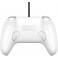 Manette 8Bitdo Ultimate Filaire Blanche pour PC Windows Nintendo Switch