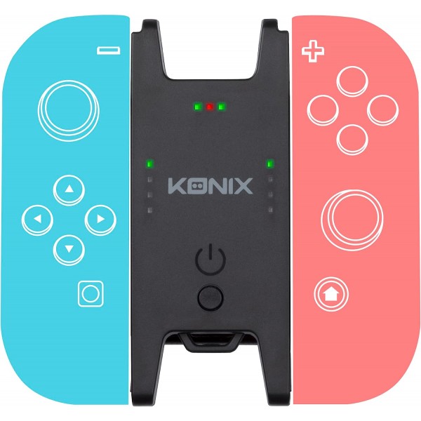 KONIX Pochette Mythics Nintendo Switch & Switch Lite Rouge