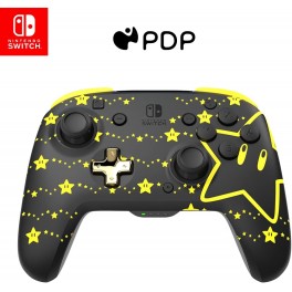 Manette Sans Fil Rematch Lumineuse dans le noir Mario Stars