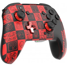 Manette Sans Fil Mario Icons Brille dans le noir PDP Nintendo Switch