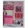 Accessoires pour DSLite / DSi Chat Rose. Sacoche, stylet, protection écran.