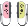 Paire de Manettes Joy-Con Nintendo Gauche Rose Pastel et Droite Jaune Pastel