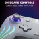 Manette Filaire Afterglow Wave Grise PDP Nintendo Switch