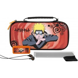 Sacoche et accessoires Naruto Shippuden Jutsu KONIX Nintendo Switch
