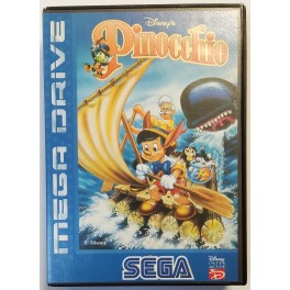 Jeu Pinocchio pour Sega Mega Drive en boite