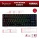 Clavier gaming filaire mécanique ALFHEIM TKL Format TKL sans pavé numérique Rétroéclairage RVB