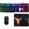 Pack 3 en 1 BARBARIAN Konix Drakkar Clavier + Souris + Tapis de Souris